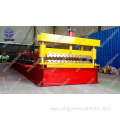 Galvanized metal colored roof sheet roll forming machine